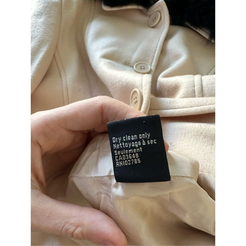 NWT Sandra Angelozzi "Nude" Jacket Size 40 80%wool 20% acrylic A - Picture 10 of 11